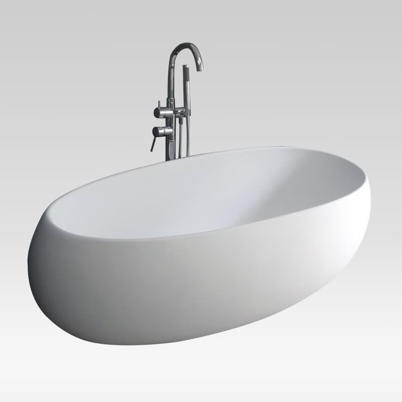 2014 New Solid Surface Freestanding Bathroom Bathtub -JZ8622-